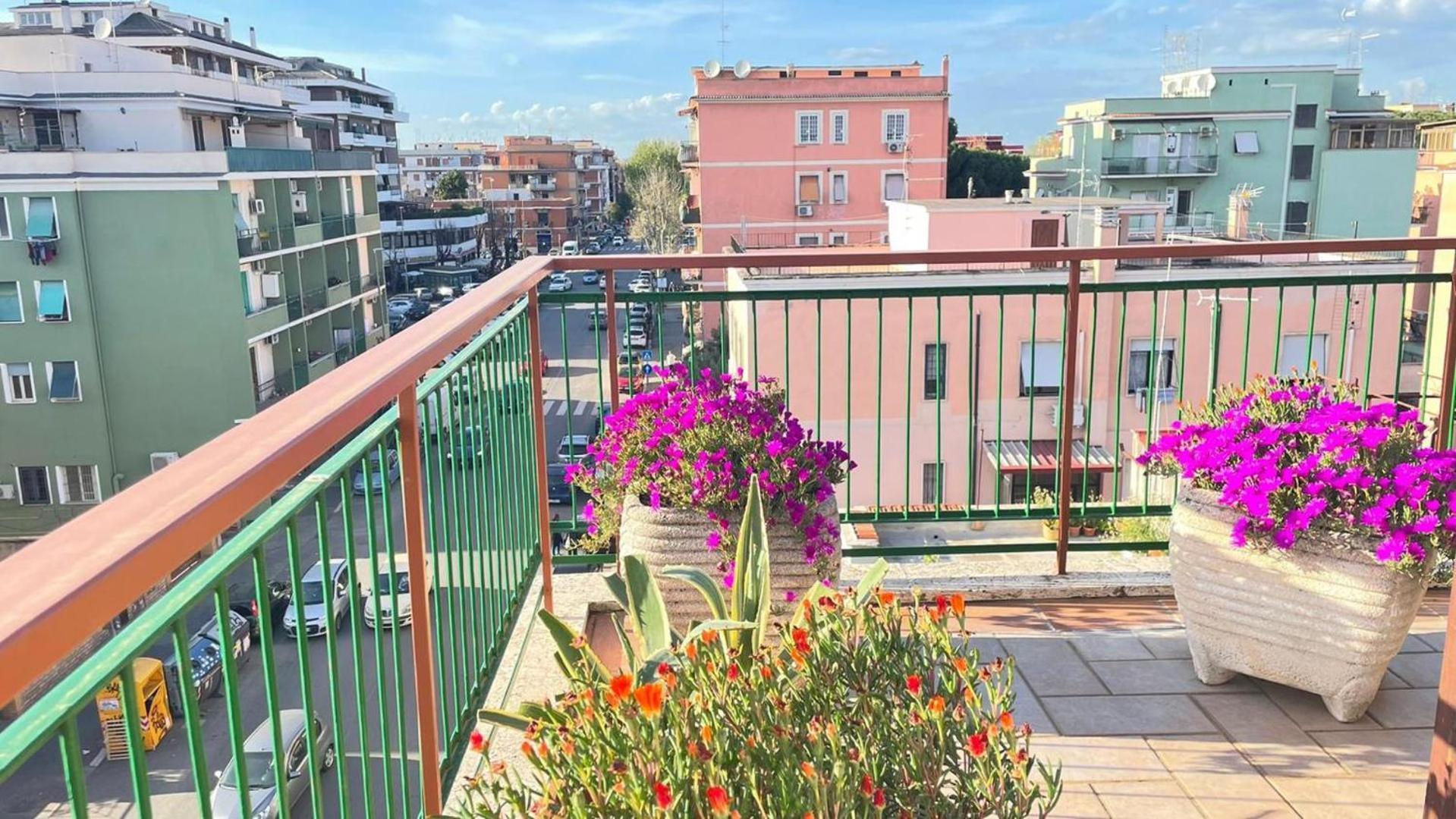 Panoramic And Bright Penthouse Is Waiting For You Leilighet Roma Eksteriør bilde